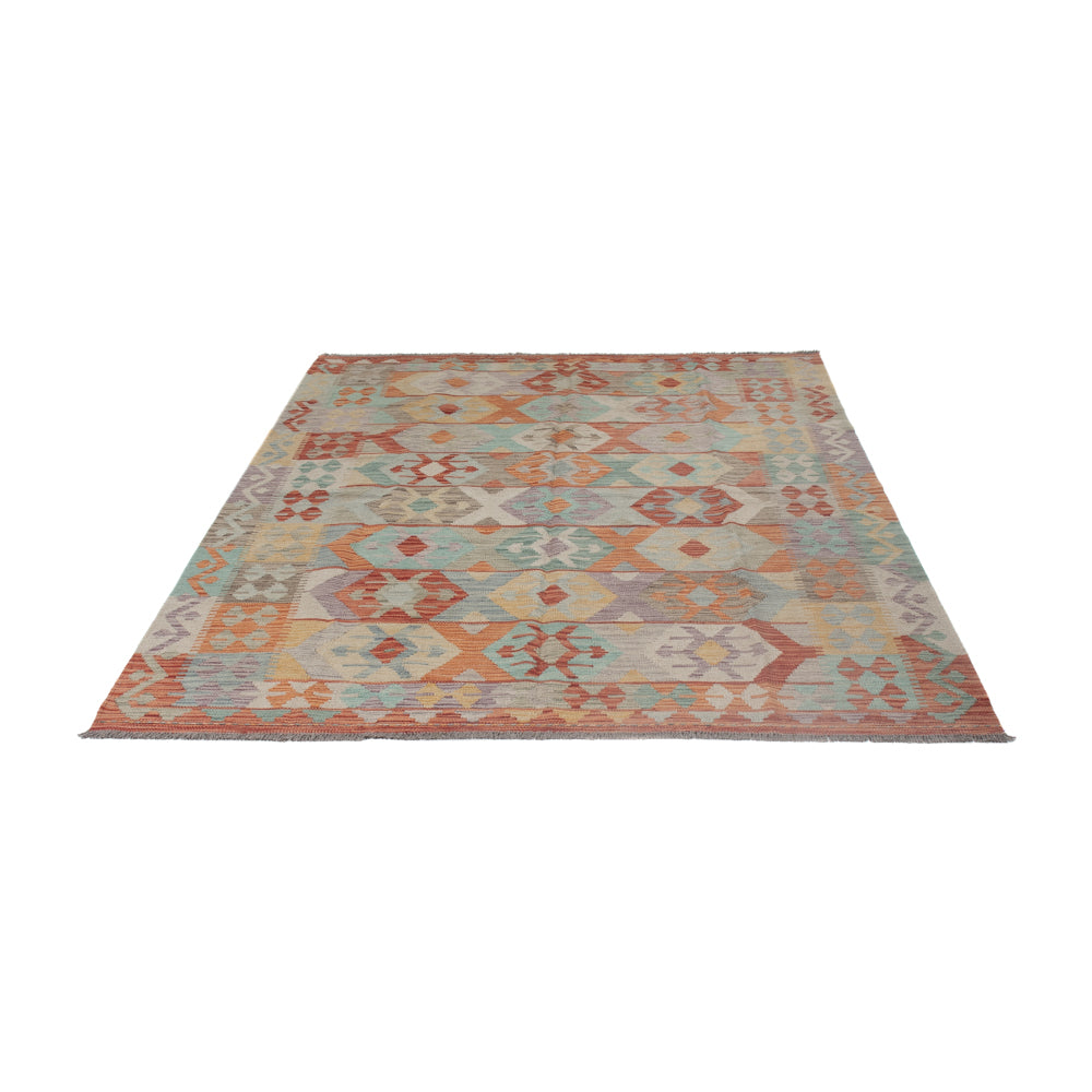 Kelim Rug - Splash - 236 x 173 cm - multicolored