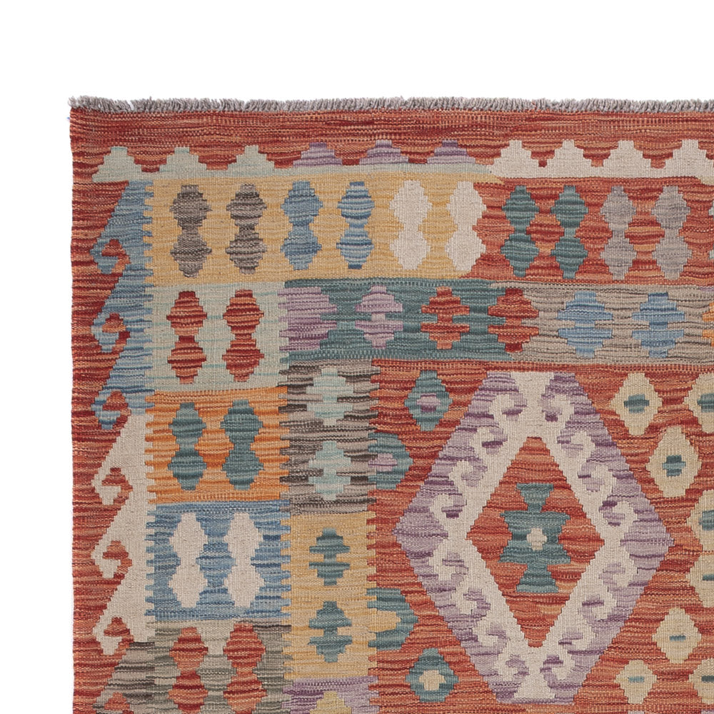 Kelim Rug - Splash - 248 x 180 cm - multicolored