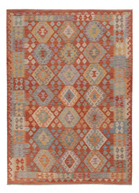 Kelim Rug - Splash - 252 x 181 cm - multicolored