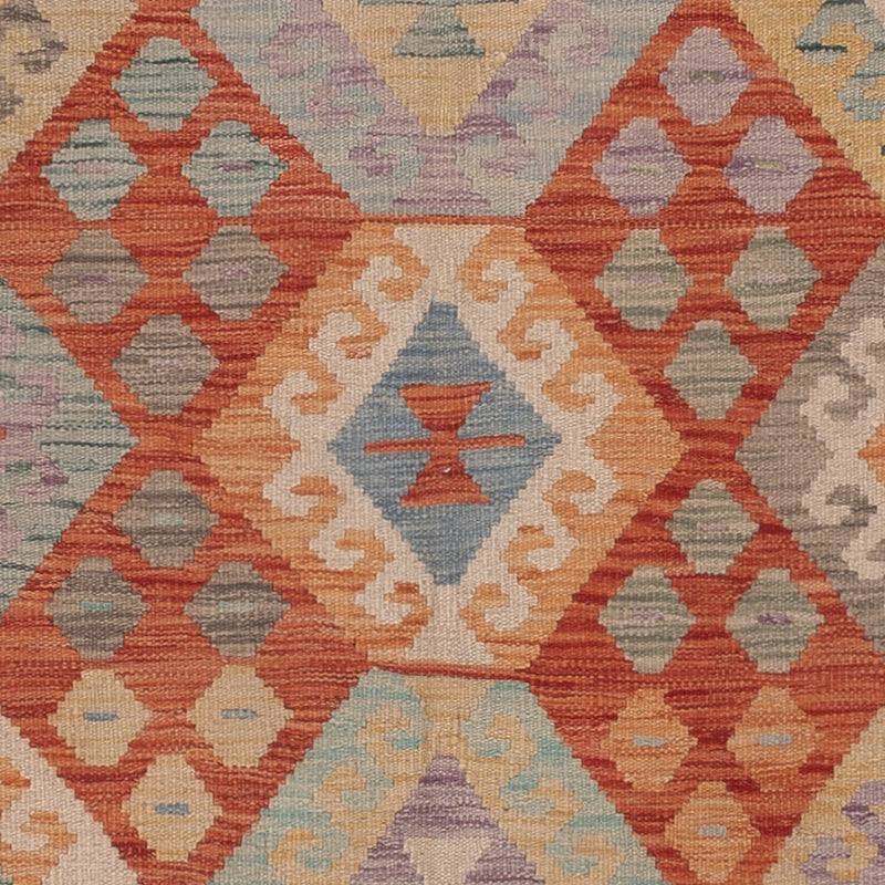 Kelim Rug - Splash - 252 x 181 cm - multicolored