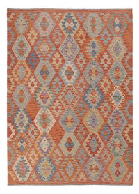 Kelim Rug - Splash - 243 x 178 cm - multicolored