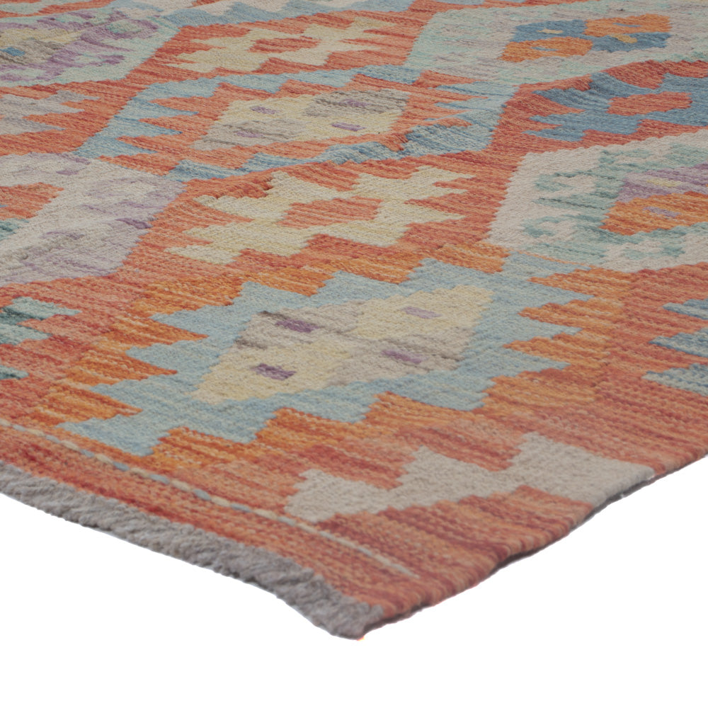 Kelim Rug - Splash - 243 x 178 cm - multicolored