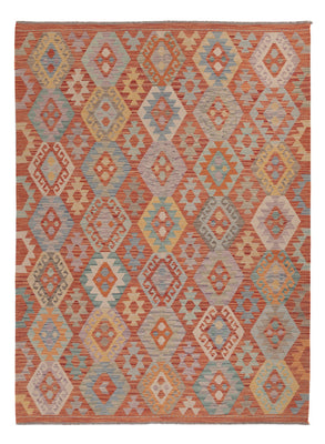 Kelim Rug - Splash - 240 x 178 cm - multicolored