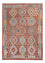 Kelim Rug - Splash - 252 x 182 cm - multicolored