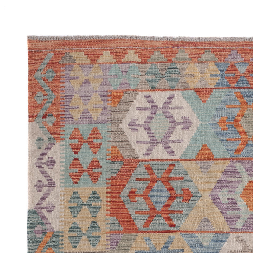 Kelim Rug - Splash - 239 x 168 cm - multicolored