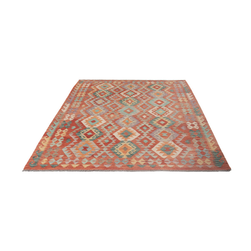Kelim Rug - Splash - 232 x 181 cm - multicolored