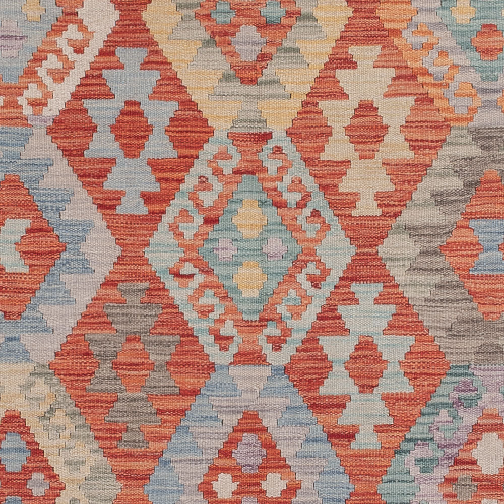 Kelim Rug - Splash - 245 x 173 cm - multicolored