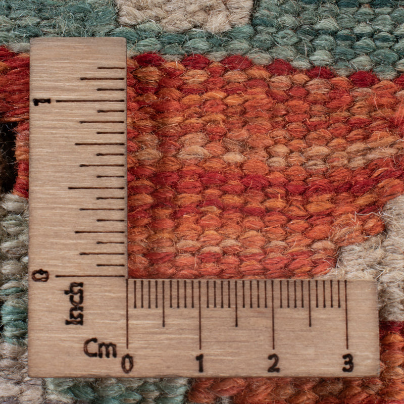 Kelim Rug - Splash - 251 x 181 cm - multicolored