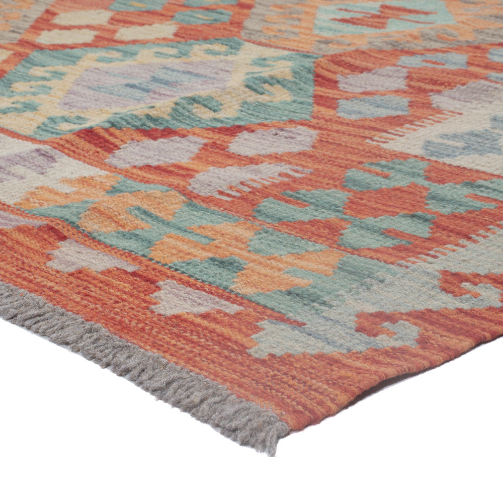 Kelim Rug - Splash - 250 x 181 cm - multicolored