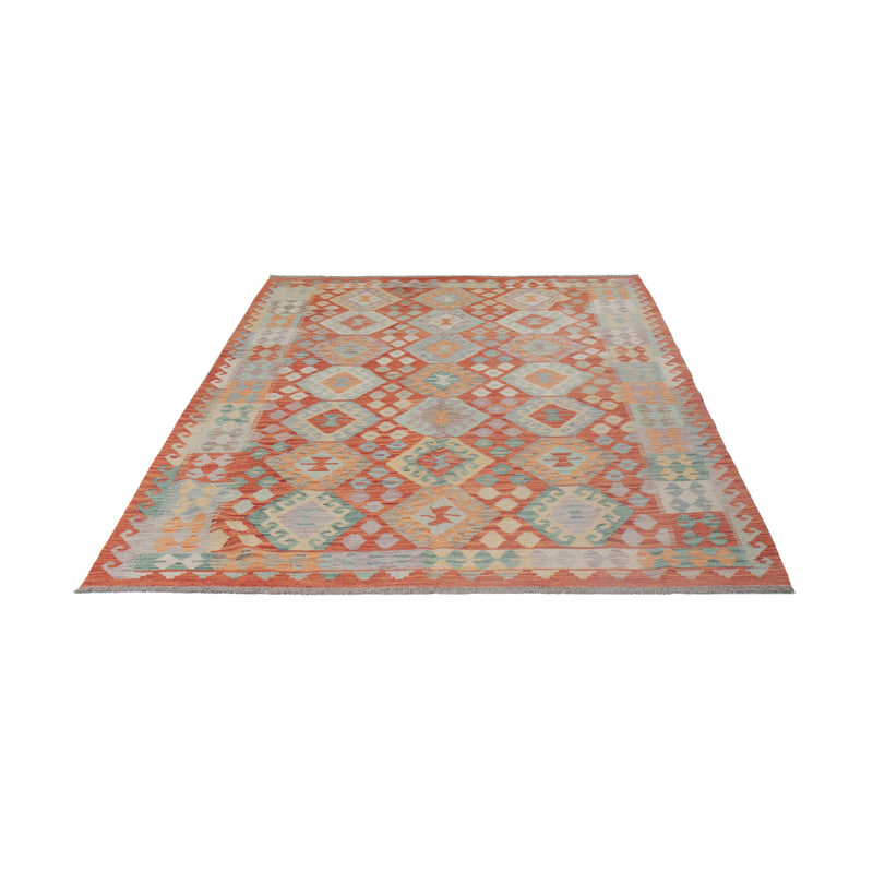 Kelim Rug - Splash - 250 x 181 cm - multicolored