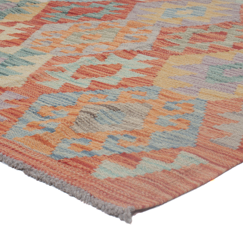 Kelim Rug - Splash - 246 x 179 cm - multicolored
