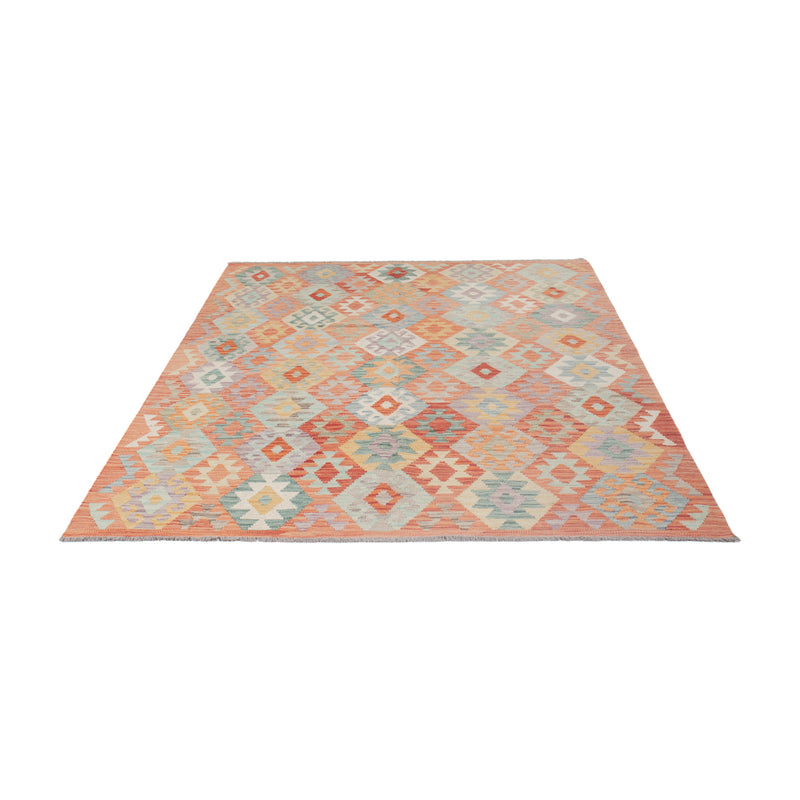 Kelim Rug - Splash - 246 x 179 cm - multicolored