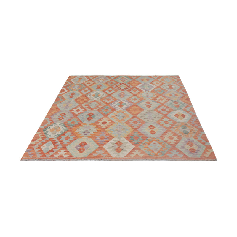 Kelim Rug - Splash - 244 x 177 cm - multicolored