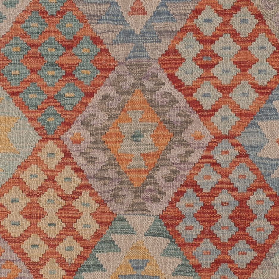 Kelim Rug - Splash - 248 x 180 cm - multicolored