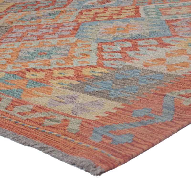Kelim Rug - Splash - 248 x 180 cm - multicolored
