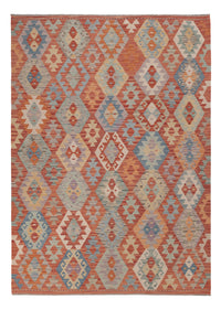 Kelim Rug - Splash - 245 x 180 cm - multicolored