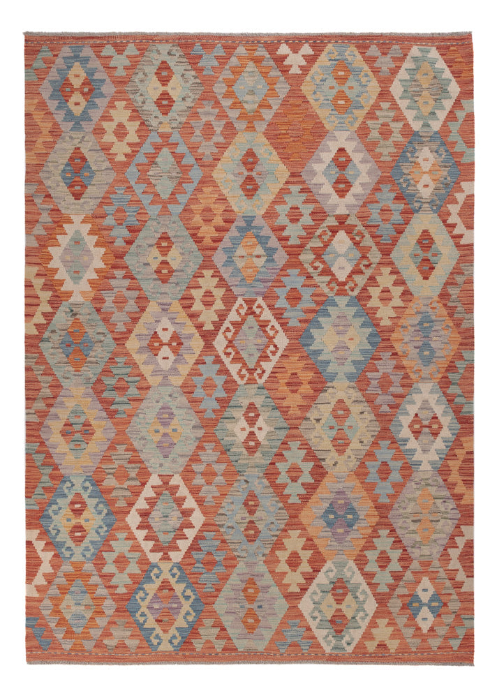 Kelim Rug - Splash - 245 x 180 cm - multicolored