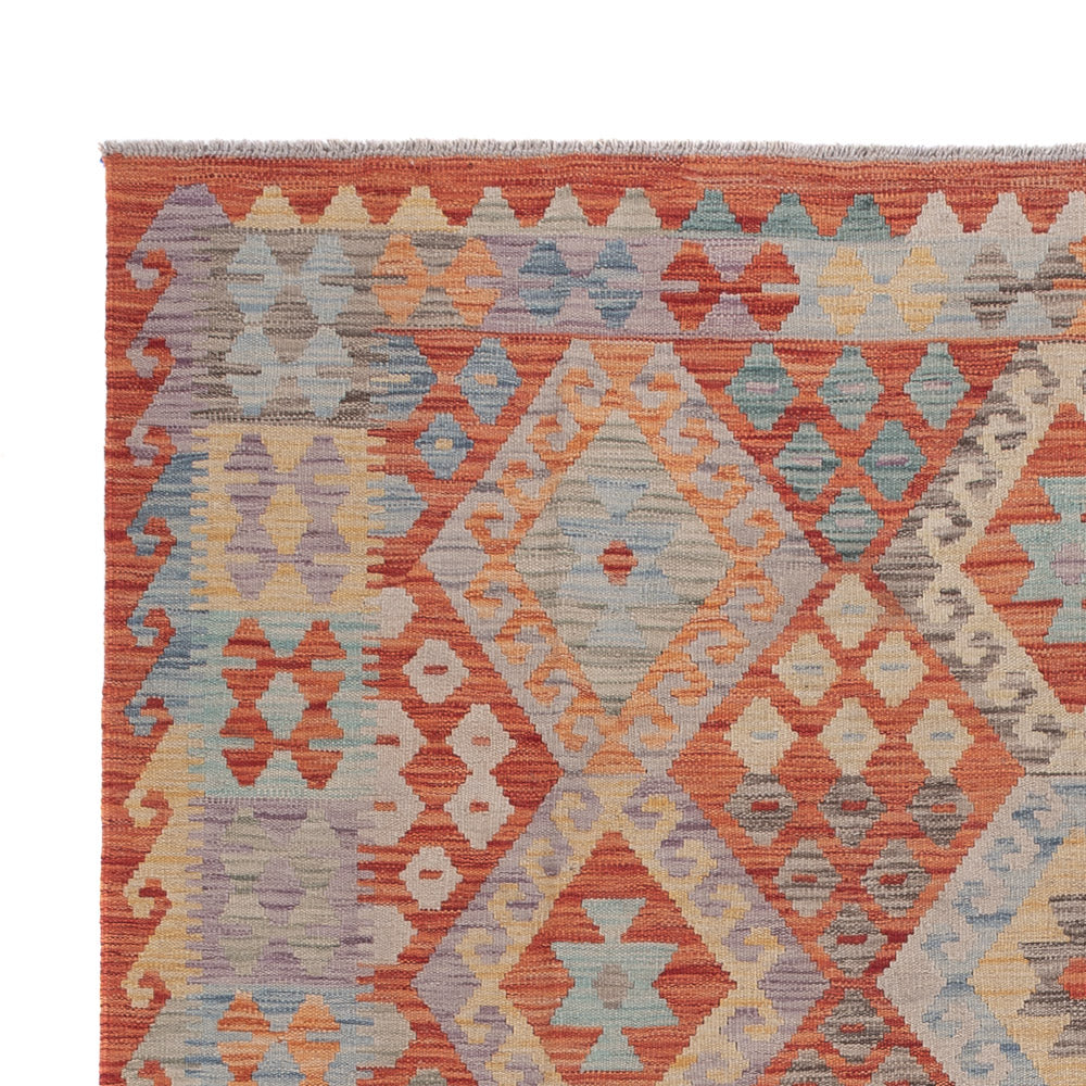 Kelim Rug - Splash - 245 x 185 cm - multicolored