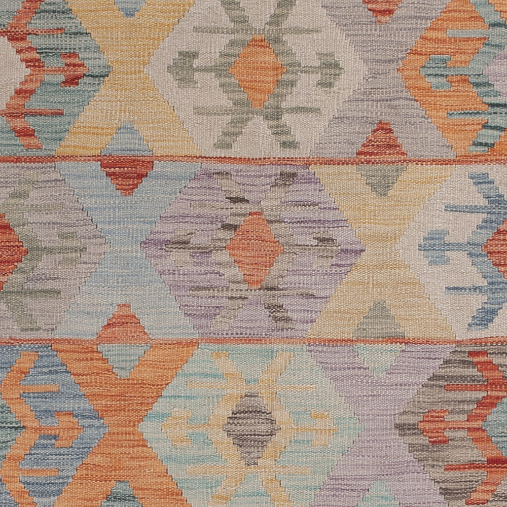 Kelim Rug - Splash - 235 x 168 cm - multicolored