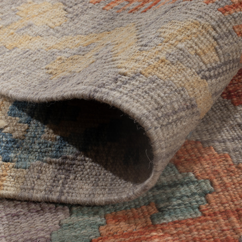 Kelim Rug - Splash - 235 x 168 cm - multicolored