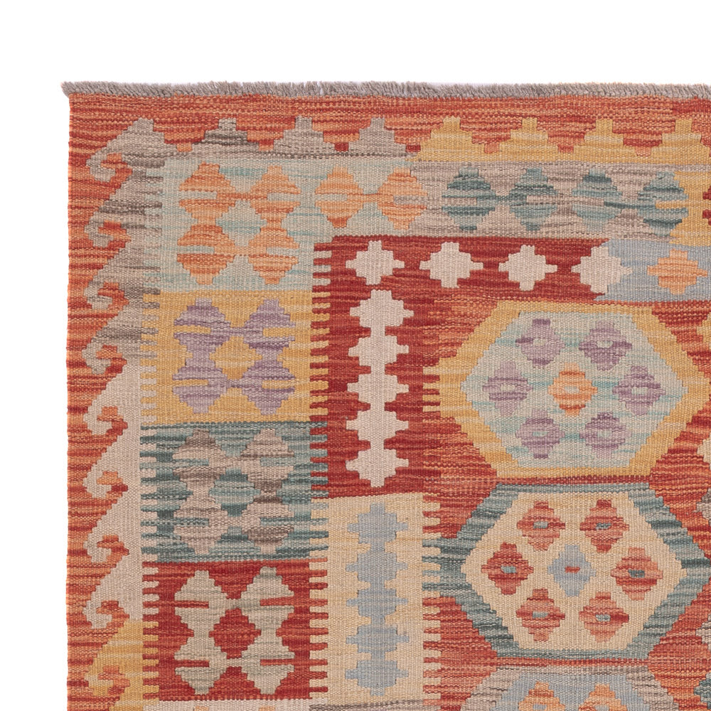 Kilim Maimana Rug 193x149cm - Wool Rug