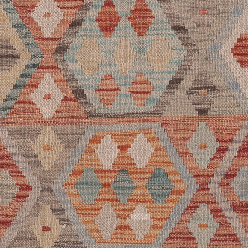 Kelim Rug - Splash - 195 x 147 cm - multicolored