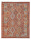 Kelim Rug - Splash - 192 x 151 cm - multicolored