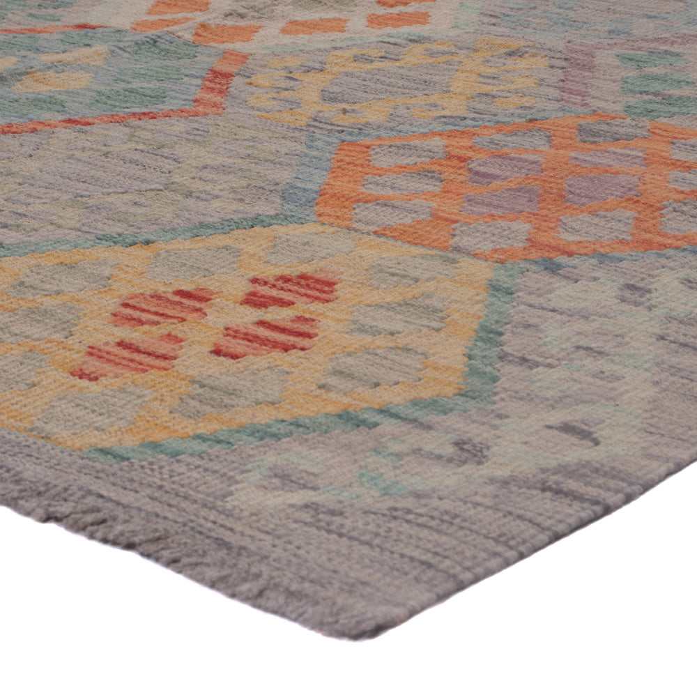 Kelim Rug - Splash - 200 x 153 cm - multicolored