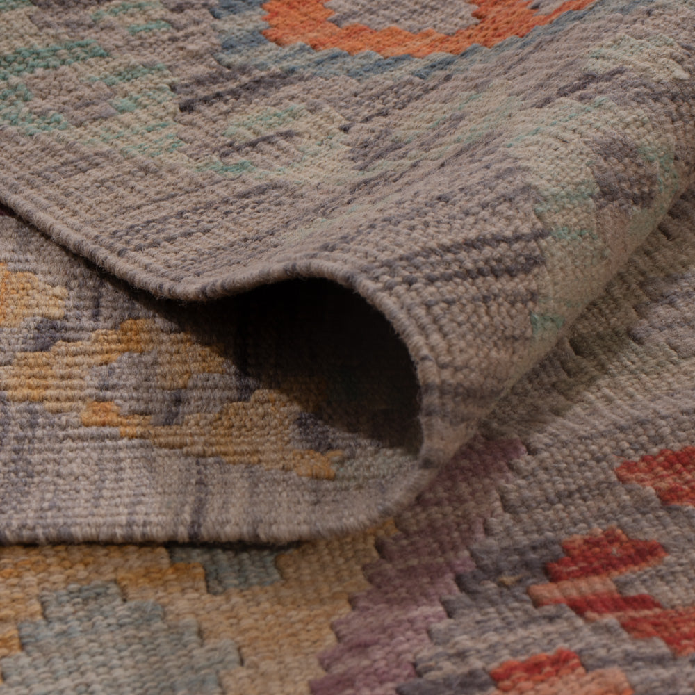 Kelim Rug - Splash - 200 x 153 cm - multicolored