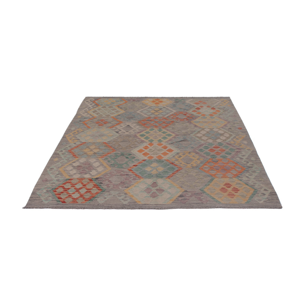 Kelim Rug - Splash - 200 x 153 cm - multicolored