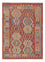 Kelim Rug - Splash - 197 x 150 cm - multicolored