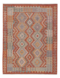 Kelim Rug - Splash - 198 x 152 cm - multicolored