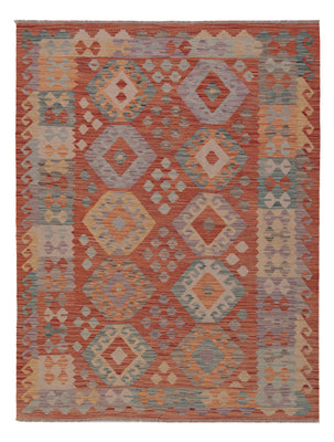 Kelim Rug - Splash - 200 x 148 cm - multicolored