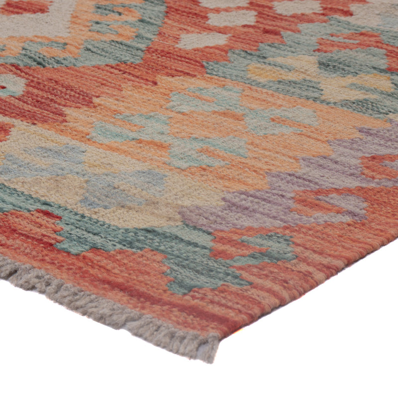 Kelim Rug - Splash - 200 x 148 cm - multicolored