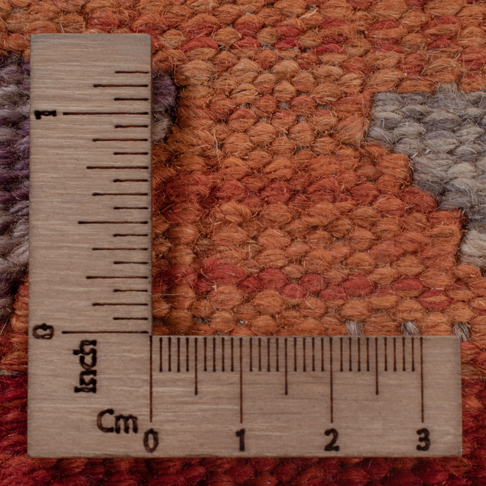 Kelim Rug - Splash - 198 x 154 cm - multicolored