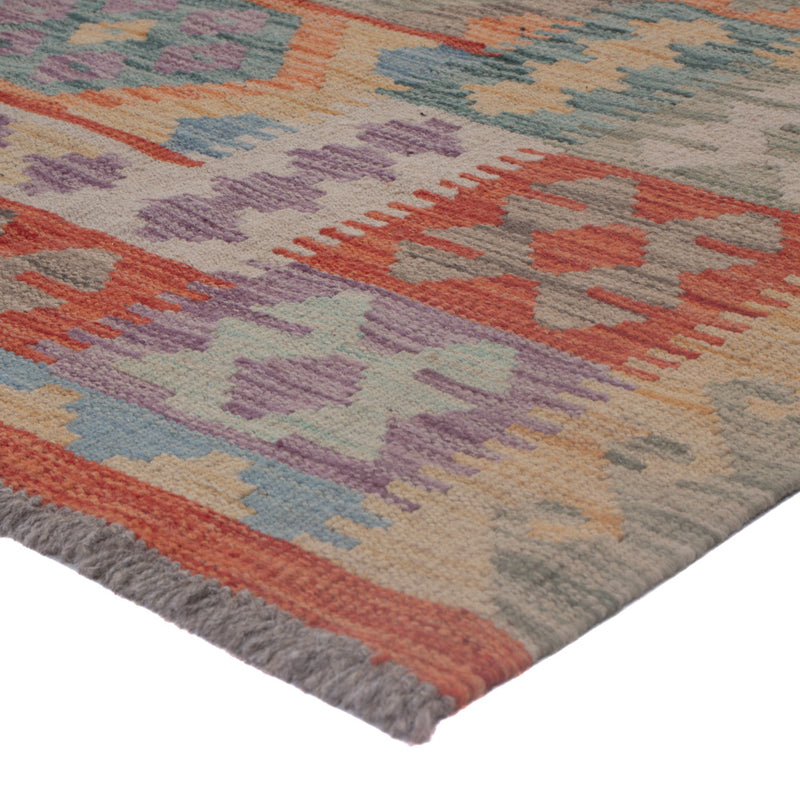 Kelim Rug - Splash - 192 x 146 cm - multicolored