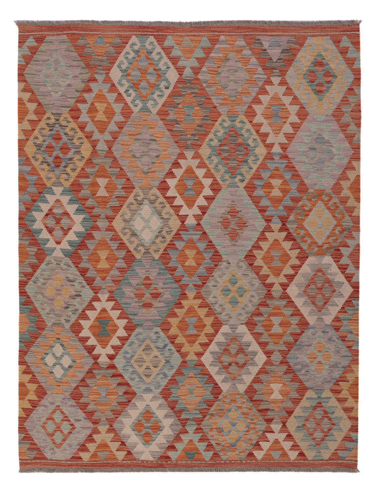 Kelim Rug - Splash - 200 x 154 cm - multicolored