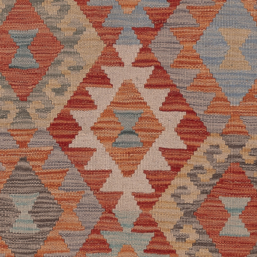 Kelim Rug - Splash - 200 x 153 cm - multicolored