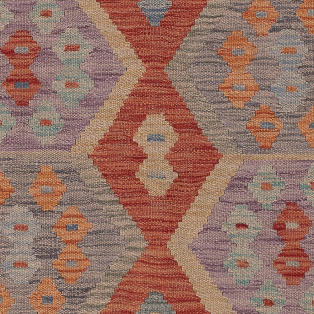 Kelim Rug - Splash - 200 x 150 cm - multicolored
