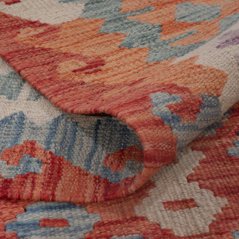 Kelim Rug - Splash - 200 x 150 cm - multicolored