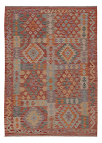 Kelim Rug - Splash - 186 x 134 cm - multicolored