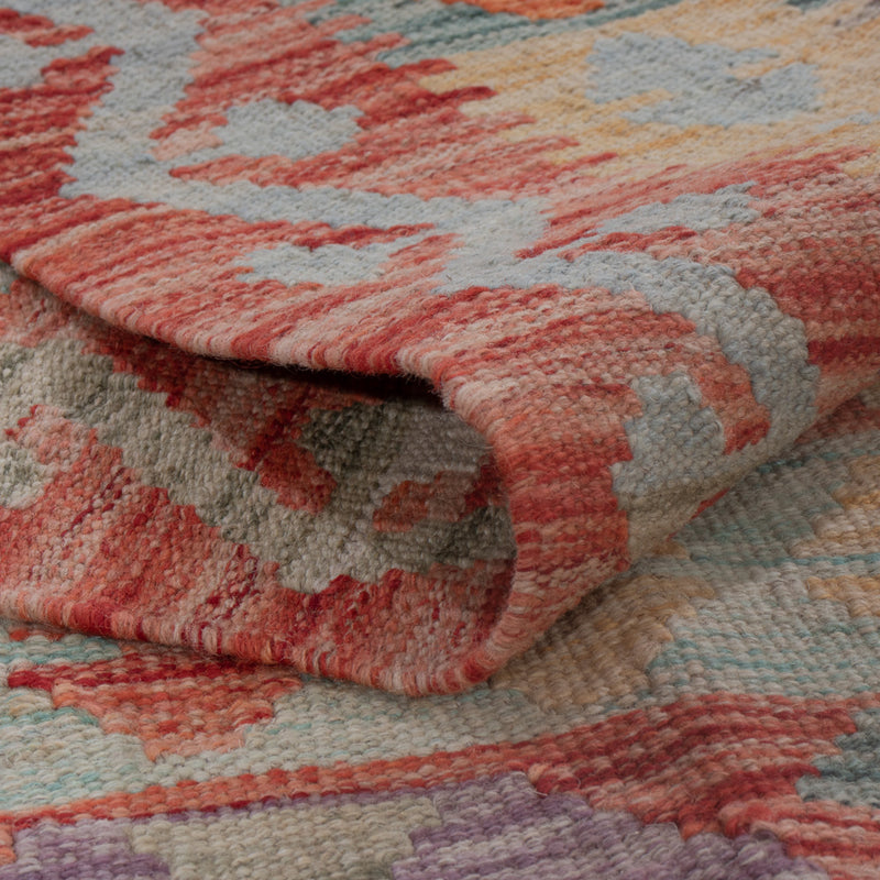 Kelim Rug - Splash - 186 x 134 cm - multicolored