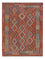 Kelim Rug - Splash - 198 x 151 cm - multicolored