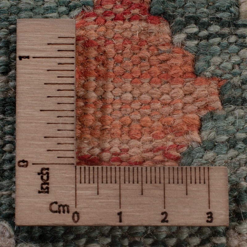 Kelim Rug - Splash - 192 x 150 cm - multicolored