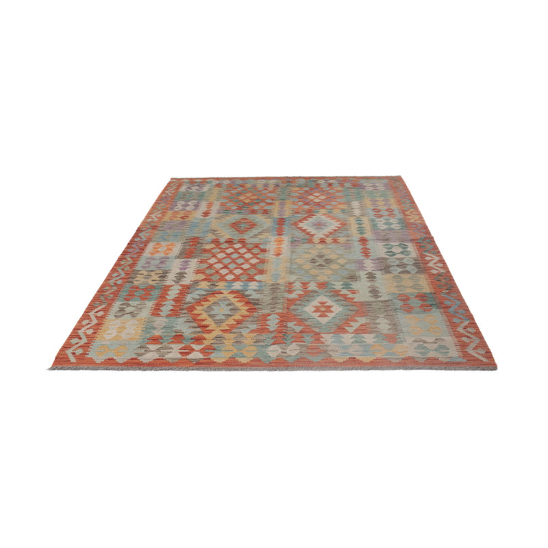 Kelim Rug - Splash - 240 x 172 cm - multicolored