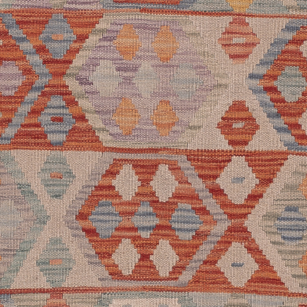 Kelim Rug - Splash - 193 x 150 cm - multicolored