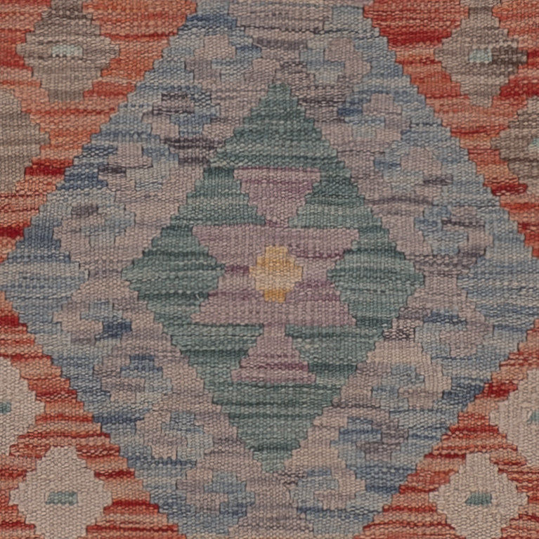 Kelim Rug - Splash - 149 x 102 cm - multicolored