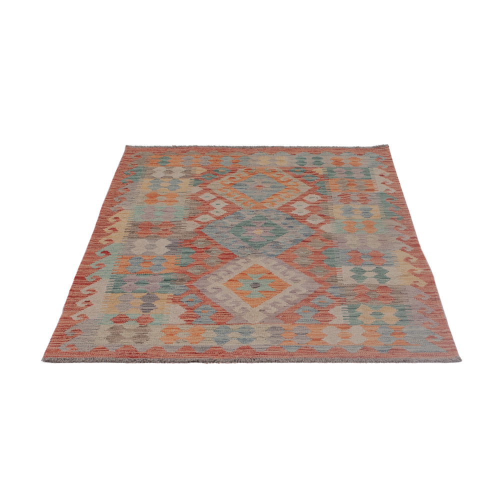 Kelim Rug - Splash - 149 x 102 cm - multicolored