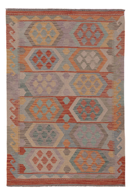 Kelim Rug - Splash - 150 x 104 cm - multicolored