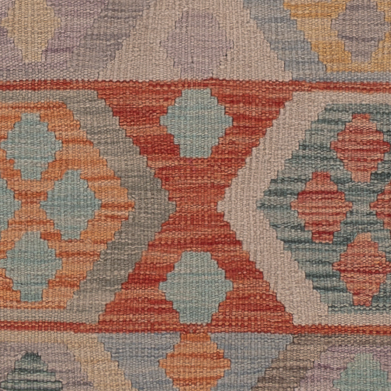 Kelim Rug - Splash - 150 x 104 cm - multicolored